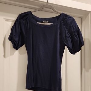 J. Crew Women's Navy Top